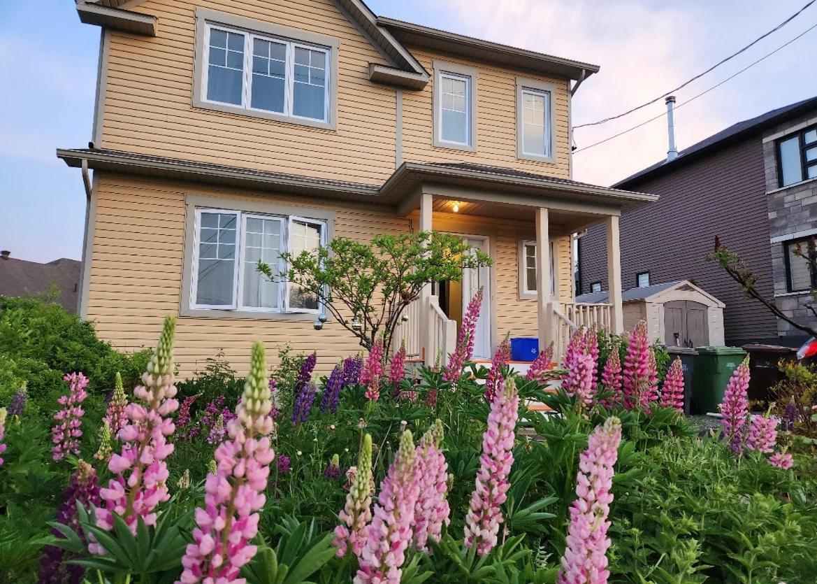 Maison Chaleureuse, Energetique Et Florale Sherbrooke Eksteriør bilde